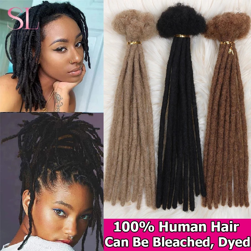 Human Hair Dreadlocks Loc Extensions Kinky Straight Wholesale Crochet  Braids Brazilian Remy Hair Extensions 60 Strands SIMMEL - Hair Candy Beauty