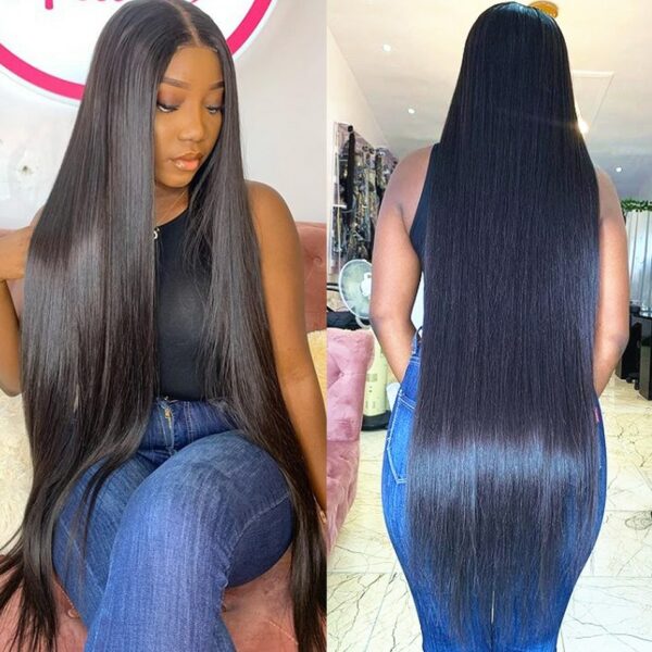 Links Brazilian Hair Weave Human Hair Bundles weave Straight Bundles 30 32 34 40 Inch Bundles Remy Hair Extensions tissage - Image 6