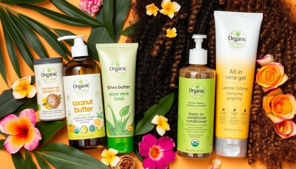 organic hair care products for curly hair