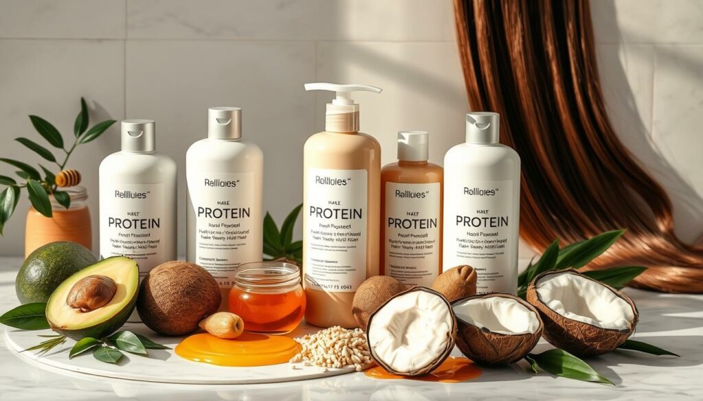 protein-enriched hair care products for damaged hair